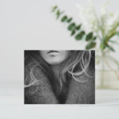 白黒のマネキン ポストカード (スタンド正面)