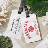 白黒のラゲッストライプジパーソナライズされたタグ ラゲッジタグ