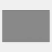 白黒のラッピング紙シート ラッピングペーパーシート (正面3)