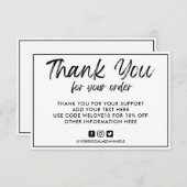 白黒のロゴカスタムメディア挿入 (正面/裏面)