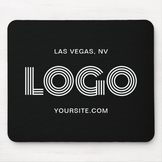 白黒のロモダンゴ マウスパッド (正面)