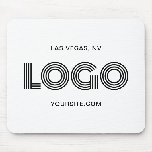 白黒のロモダンゴ マウスパッド (正面)