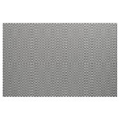 白黒の三角形パターン ファブリック (ヤード)