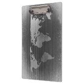 白黒の世界地図 クリップボード (左)