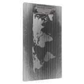 白黒の世界地図 クリップボード (右)