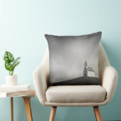 白黒の丘の教会 クッション (椅子)