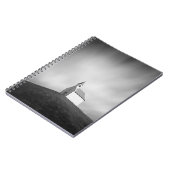 白黒の丘の教会 ノートブック (左側)