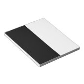 白黒の中央 ノートパッド (アングル)