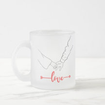 白黒の例示的な保持ハンドカップル