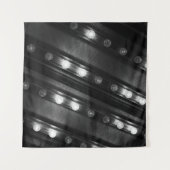 白黒の光タペストリー タペストリー (正面(横))