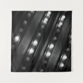白黒の光タペストリー タペストリー (正面)