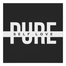 白黒の光沢ポスター ポスター