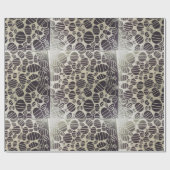 白黒の八重影 ラッピングペーパー (フラット)