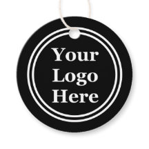 白黒の円のロゴ