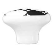 白黒の円 セラミックノブ (側面)