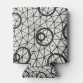 白黒の円 缶クーラー (裏面)