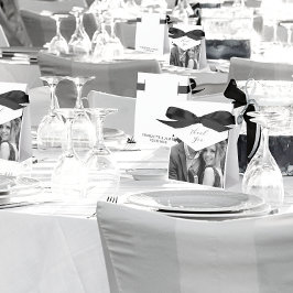 白黒の写真ありがとう白結婚白 フェイバーボックス