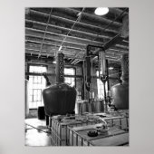 白黒の写真蒸留所 ポスター (正面)