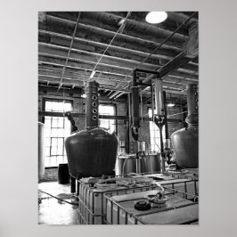 白黒の写真蒸留所 ポスター