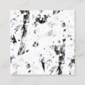 白黒の写真 コーリングカード (正面)