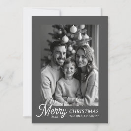 白黒の写真 シーズンカード