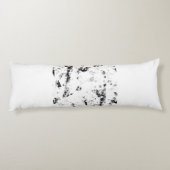 白黒の写真 ボディピロー (裏面)