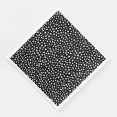 白黒の凹凸点グラフィックデザイン (コーナー)