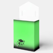 白黒の卒業お気に入りパーソナライズされたボックス フェイバーボックス (オープン)