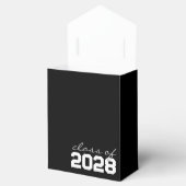 白黒の卒業のお願いボックス フェイバーボックス (オープン)