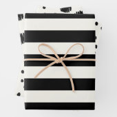 白黒の卵殻の模様 ラッピングペーパーシート (インサイチュ)