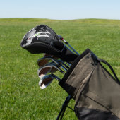 白黒の古いピエロの写真おっちょこちょいの ゴルフヘッドカバー (インサイチュ)