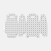 白黒の可愛い柄 フェイバーボックス (折り畳みなし)