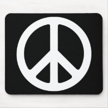 白黒の和平サイン