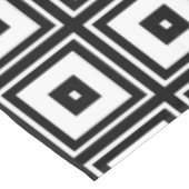 白黒の四角形のテーブルクロス テーブルクロス (アングル)