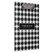 白黒の四角形 クリップボード (右)