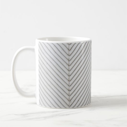 白黒の壁 コーヒーマグカップ (左)