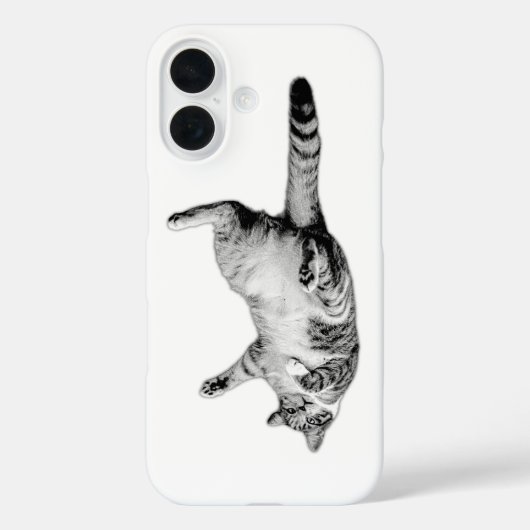 白黒の変わり者 Case-Mate iPhoneケース (裏面)