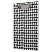 白黒の大きいパタ千鳥格子のーン クリップボード (左)