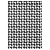 白黒の大きいパタ千鳥格子のーン クリップボード (裏面)