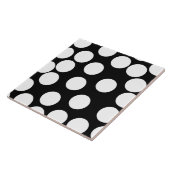 白黒の大きい点。 タイル (側面)