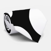 白黒の大きい点。 ネクタイ (ロール)