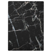 白黒の大理石模様 クリップボード (裏面)