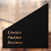 白黒の対角線 ウィンドウサイン (シート2)