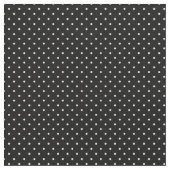 白黒の小さなドット ファブリック (クローズアップ)