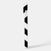 白黒の山形 iPhoneケース (左側面)