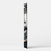 白黒の岩の形成 Case-Mate iPhoneケース (裏面 / 右)