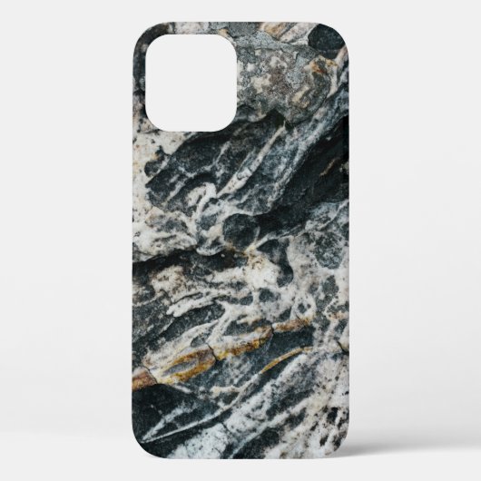 白黒の岩の形成 Case-Mate iPhoneケース (裏面)