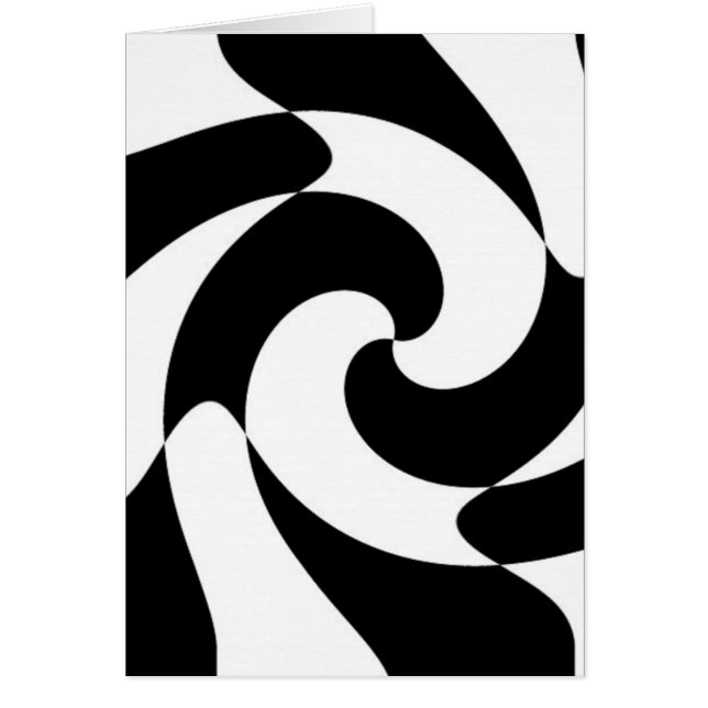 白黒の巻き (正面)
