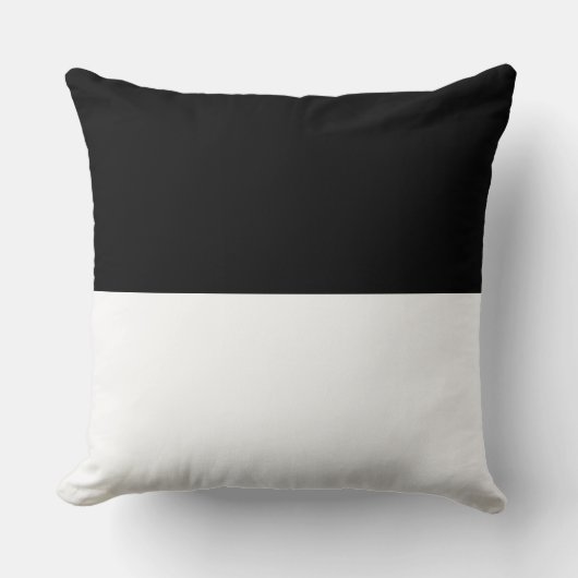 白黒の平等 クッション (正面)