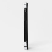 白黒の幾何学模様1 Case-Mate iPhoneケース (裏面/左)